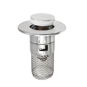 TEMU 확장형 싱크대 배수구 플러그, 욕실 머리카락 필터 네트, 304 스테인리스 스틸 메시 및 크롬 도금 플라스틱 재질, 직경 1.34~1.57인치 배수구에 적합, 사계절 통합 디자인