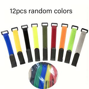 TEMU 낚싯대 스트랩 12개입 - 낚싯대 홀더, 야외 낚시 장비, 낚싯대 추가 장비, 다양한 색상으로 제공