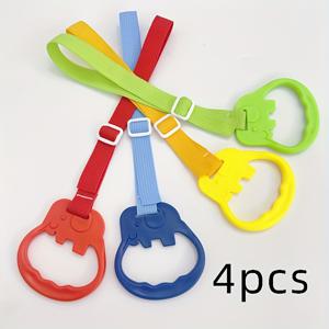 TEMU 튼튼한 플라스틱 풀 링 2개 또는 4개 세트, 방 장식에 적합, 펀칭 게임 울타리 및 침대 옆 난간 설치에 적합 - 실내 파티에 이상적인 선택, 할로윈 및 크리스마스용 설치가 용이한 홈 추가 장식