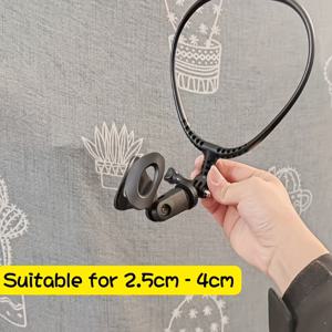 TEMU 튼튼한 ABS 소재의 조절 가능한 목걸이형 마이크 스탠드 | 무대 공연자, 스피커, 뮤지션을 위한 인체공학적 디자인 - 안전한 핸즈프리 작동