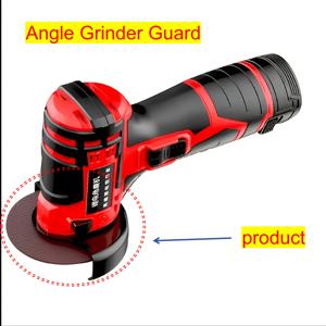 TEMU 1개 미니 리튬 배터리 앵글 그라인더 가드, 전동 공구 액세서리, 제품 크기 참고