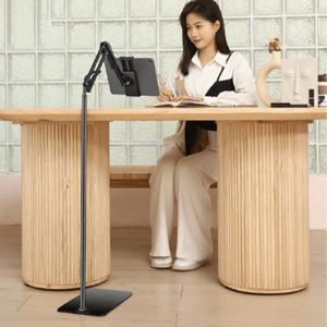 TEMU 탄소강 논슬립패드 스탠드형 핸드폰 태블릿 거치대대형 스탠드 태블릿 핸드폰 거치대 스탠드 탭 패드 태블릿 스마트폰 거치대