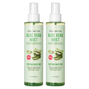 TEMU 1+1 알로에 미스트 200ml 리얼 네이처 수분 보습 진정 대용량 알로에베라