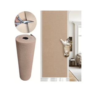 TEMU 고양이 스크래치 매트 벽부착 패드 소파 벽 보호 접착형 패드 내구성 강한 무분진 소재 매트 자유 재단 가능