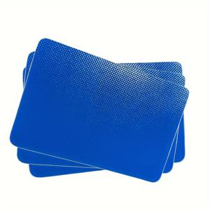 TEMU 3개 양면 PVC 중간 메시 15Cmx10Cm 카약 수리 패치, 고무 보트, 팽창식 보트 등에 사용 가능한 팽창식 제품 수리 패치. 제품은 수리 패치만 포함됩니다.