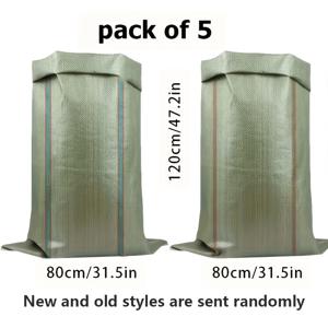 TEMU 10개/5개입, 모래 1개 팩, 건설 폐기물 봉투, 택배 배송, 포장 봉투, 이사 봉투, 여행 가방 포장, 곡물, 쌀, 감자, 봉투, 대용량 봉투
