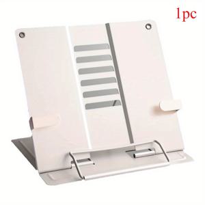 TEMU 1개 다용도 금속 책대 - 공부방, 거실, 사무실에서 독서에 완벽함