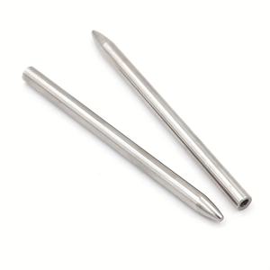 TEMU 2개 스틸 파라코드 바늘 세트 - DIY 생존 팔찌를 위한 정밀 땋기 도구, 내구성 있고 사용하기 쉬운 공예 액세서리