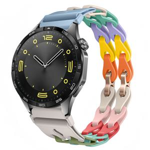 TEMU 새로운 팔찌 스타일의 속이 빈 컬러풀 실리콘 스마트 워치 밴드, 7/6/5 Pro/4/클래식 40mm, 44mm/액티브 2와 호환, 화웨이, 갤럭시, 호노르, 리프, 가르미닌, 샤오미, 바운티지의 20/22mm 모델에 적합