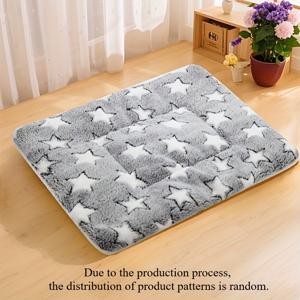 TEMU 소형 애완 동물용 범용 침대 매트! 적합한 동물: 토끼, 슈가 글라이더, 햄스터, 꽃밭쥐, 편안한 매트리스, 가을, 겨울철 따뜻한 은신처, 소형 동물 침대