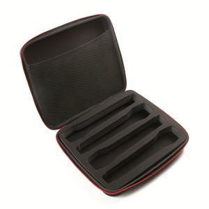 TEMU 전문가용 EVA 마이크 보관 가방 | 4개 마이크 호환, 충격 방지 낙하 방지 지퍼, 대용량 하드 케이스, 휴대 가방, BOMGE의 범용 마이크 가방