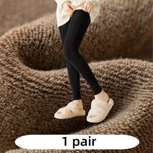 TEMU 1쌍 여성용 겨울 두꺼운 보온 레그 워머 - 추운 다리를 위한 강력한 보온, 부드럽고 편안한 무릎 & 다리 보호대, 홈, 오피스, 수면, 일상 사용 가능한 플러스 사이즈 - 단색 (손세탁 가능)
