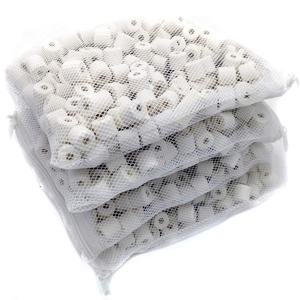 TEMU 수족관 필터 세라믹 링 3개 - 총 1400그램, 생물학적 세라믹 미디어 볼 3파운드 (생물학적 재료 제거기 교체용), 수족관, 어항, 연못 및 캐니스터 필터에 적합, 메시 백 3개 포함