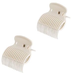 TEMU 내열성 헤어 스타일링 클립, 염색 및 곱창 작업에 적합, 내구성 좋은 플라스틱 살롱 용품, 중간 크기의 미용실에 적합, 핫 컬링 클립, 헤어 컬링 클립, 클립이 있는 컬링, 열 스푼 클립, 핫 헤어 컬링 클립