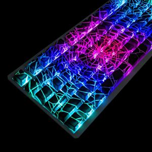 TEMU 131키 키보드 캡 | 귀여운 긴 네일, 멋진 키보드 캡, 게이밍에 적합, 반투명, 촉감이 좋고 편안함, 심플하고 우아함, 폴리에틸렌 테레프탈레이트 재질