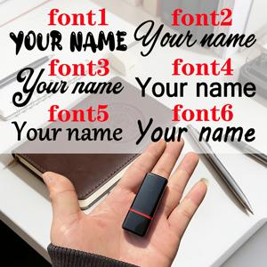 TEMU 개인 맞춤 이름 스탬프, 맞춤 서명 스탬프, 손글씨 서명 스탬프, 신학기 시즌에 적합, 학생에게 적합, 재사용 가능, 비즈니스에 이상적, 서명에 편리, 각인 서명 스탬프, 맞춤 사무용품