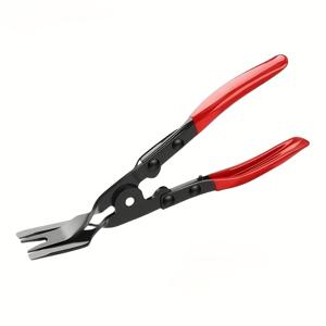 TEMU 1개 차량 트림 클립 제거 도구 | 도어 패널, 내부, 대시보드 플라스틱 리벳 및 수리 클립용 스틸 자동 클램프 및 패스너 제거 도구