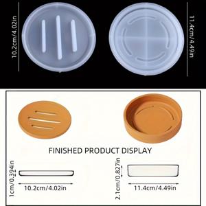 TEMU 비누 상자 몰드 605