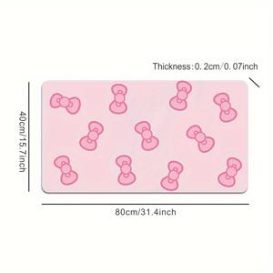 TEMU 미끄럼 방지 마우스 패드, 홈 & 오피스용, 고화질 컬러 프린팅과 귀엽고 다이내믹한 디자인. 이스포츠 게이밍에 이상적, 내구성 있는 스티치 에지. 선물, 데스크탑 액세서리, PC 액세서리, 스터디 액세서리, 게이밍 액세서리로 사용 가능. 애니메이션 & 풍경 패턴 제공