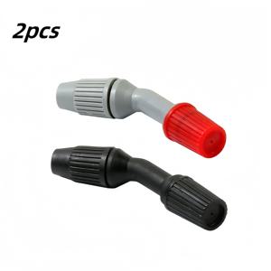 TEMU 2개 세트 헤비듀티 조절 가능 노즐 스프레이어 - 콘형 분사헤드 (미세 미스트부터 폭포수까지), 정원, 잔디, 농장 청소용 - 내구성 플라스틱 구조, 호스 스프레이 노즐, 에르고노믹 디자인, 표준 나사 호환, 강화된 구조, 전문가용 랜드스케이핑 도구