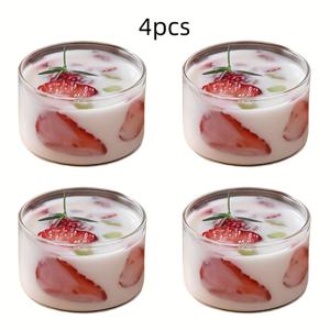 TEMU 원형 유리 캔들 홀더, 핸드메이드 DIY 아로마테라피 왁스 램프, 수경 재배 용기, 플로팅 캔들용, 두꺼운 보라실리케이트 유리, 재사용 가능, 홈 데코, 명상, 요가, 기념일 선물에 이상적 - 크리스마스, 할로윈, 부활절, 추수감사절, 아버지의 날, 어머니의 날, 독립기념일에 완벽한 선물