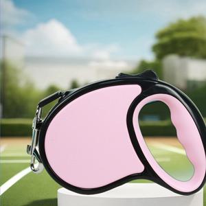 TEMU 자동 리트랙터블 강아지 목줄 - 조절 가능한 길이 및 잠금 장치, 중소형 강아지용 헤비듀티 목줄, 산책, 공원, 도시 외출용 - 테더링 시스템