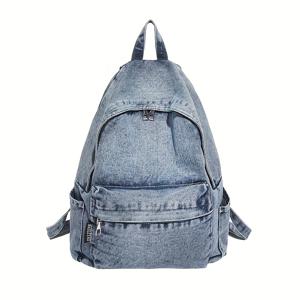 TEMU 세련되고 미니멀한 백팩, 넉넉하고 튼튼한 학생용, 빈티지한 게으른 숲 스타일, 패셔너블하고 다재다능하며 학교, 일상 여행, 쇼핑, 뮤직 페스티벌에 적합