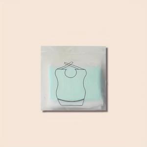 TEMU 10개입 일회용 성인용 턱받이 세트, 식사 턱받이, 음식물 포획기, 빵떡 턱받이/앓개