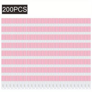 TEMU 50/100/200개 빈 립글로스 튜브 1.2ml 미니 립밤 병 리필 가능한 빈 립밤 병 투명 립스틱 용기 여성용 - 여행 액세서리