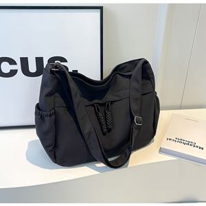 TEMU 크로스바디 백, 숄더 핸드백, 대용량 토트 파우치, 언더암 사첼, 새로운 니치 메이크업 파우치