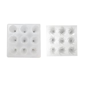 TEMU 미니어처 입체 조합 시뮬레이션 모델, 드립 글루 석고 캔들 실리콘 몰드, 미니 사이즈 수제 DIY 몰드