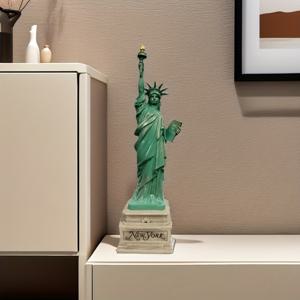 TEMU 자유의 여신상 장식 예술 레진 모형, 가정 및 사무실 장식에 다용도, 책장, 거실 또는 현관에 적합, 창의적인 선물 아이디어 및 데스크탑 장식품
