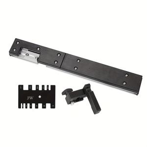 TEMU 1세트 450mm 박스 조인트 지그 모티스/텐온 시스템 슬롯팅 펜스, 테이블 톱 라우터 마이터 게이지 톱 조립 자 도구용