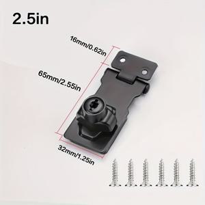 TEMU 1개 캠 실린더 잠금장치 | 문 캐비닛 우편함 서랍 잠금장치, 금속, 열쇠 2개 & 장착 나사 포함, 간편한 설치 - 캐비닛, 우편함, 서랍, 문 잠금장치에 적합