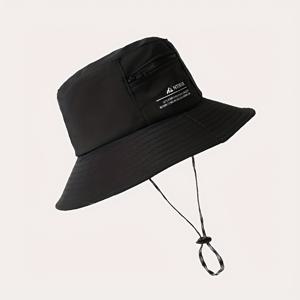 TEMU 포켓형 남녀공용 피셔맨햇, 하이킹, 낚시, 야외 사이클링용 여름 양산모자, 큰 머리 둘레용