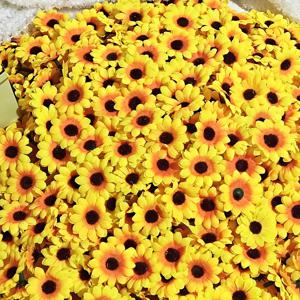 TEMU 사실적인 인조 데이지 100개 - DIY 공예, 웨딩 장식, 가정 장식, 파티, 정원용 조화 - 관리가 필요 없는 데이지 (화분/식물 미포함)