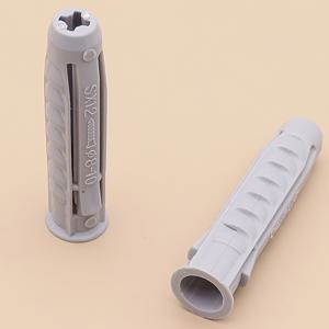 TEMU 200PS 회색 플라스틱 확장 플러그 | 설치를 위한 훌륭한 도우미. 일반적으로 사용되는 나사와 호환되는 범용 다기능 표준 사양. 부식 방지 플라스틱 소재, 플라스틱 너트 및 볼트, 중공 벽돌용 플러그