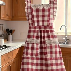 TEMU 미니멀리스트패션에이프런#프리미엄퀄리티에이프런#살롱에이프런#일본한국스타일#에이프런도매#기업단체구매#레스토랑에이프런#요리에이프런#듀얼톤체크에이프런#가벼운에이프런#편안한에이프런#프린세스스타일에이프런#여성전용에이프런#장식용에이프런