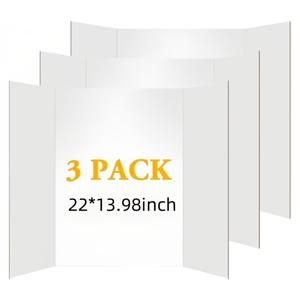 TEMU 3개 세트 트라이폴드 DIY 포스터 보드, 22