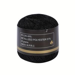 TEMU 다색 2mm 수제 손으로 짠 원사, DIY 공예, 코바늘 수제 가방, 인형 모자, 니트 아이템에 적합. 반짝이는 금색 및 은색 실, 순수한 속이 빈 원사, 글리터 실이 특징. 선물 포장, 크리스마스 장식, 코바늘, 레이스, 홈 데코에 이상적 - 공예 및 휴일 프로젝트에 완벽