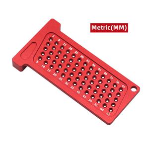 TEMU ALLSOME 정밀 사각 목공 T자 자 65mm | 알루미늄 합금 측정 및 마킹 도구 | 구멍 위치 표시, 목공 레이아웃 및 DIY 공예 프로젝트용 십자형 구멍 마킹 게이지