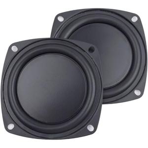 TEMU 2개 저주파 스피커 다이어프램 & 벨 호환 서브우퍼 패시브 라디에이터, DIY 오디오 수리, 시어터 시스템 - 서브우퍼용 교체 멤브레인 패널