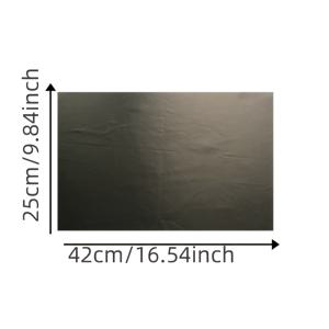 TEMU 초박형 모델 순수 블랙 톱그레인 양가죽 1개, 두께 0.6mm~0.8mm, 비교적 얇고 부드러운 촉감, 사이즈 25*42cm, 마우스 패드, 데스크탑 패드, 장식용 그림으로 사용 가능, 귀걸이, 가방, 휴대폰 케이스, 지갑, 핸드백, 신발, 노트북, 의류 장식, DIY 수공예품, 헤어 액세서리 DIY 프로젝트 등에 적합