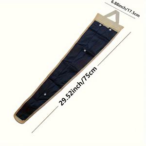 TEMU 차량용 우산 홀더, 차량 시트 뒷 포켓을 위해 설계된 수납 정리함입니다. 이 우산 보관 가방을 사용하여 차량을 깔끔하고 건조하게 유지하세요! 차량 정리, 차량 수납 및 공간 절약 옵션