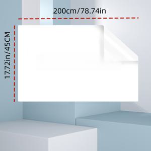 TEMU 정전기 화이트보드, 탈부착식 화이트보드 벽 스티커, 탈부착식 벽 스티커, 가정용 필기판/사무실 교육용판/벽 장식용 결함 커버 화이트보드 벽지, , 강의, 브레인스토밍에 적합