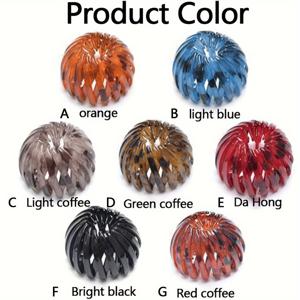 TEMU 7개 새집 매직 헤어핀 세트, 여성 헤어 장식, 새집 클립, 머리핀, 번 클립, 여성 번 장식