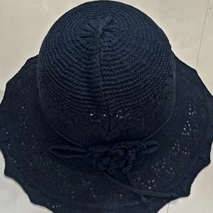 TEMU 여성용 시크한 선 햇 - 가볍고 오래 지속되는 접이식 넓은 챙 비치햇, 패셔너블한 야외 활동에 적합