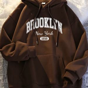 TEMU 브루클린 후드 캐주얼 웨어