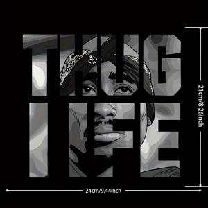 TEMU 힙합 래퍼 열전달 스티커, 티셔츠, 스웨트셔츠, 청바지, 가방, 의류 액세서리, 베개 커버에 적합 - 창의적인 패션 디자인 장식용 아플리케 공예 재료 및 수공예 소재...다림질 전사