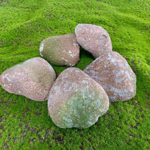 TEMU 실감나는 갈색 & 골드 인조 돌 5개 또는 6개 세트 - 실내/야외, 잔디 & 정원용 내추럴한 인조 돌 - 내구성 좋은 폼 조경석, 홈 데코, 부활절, 추수감사절 & 파티 장식용